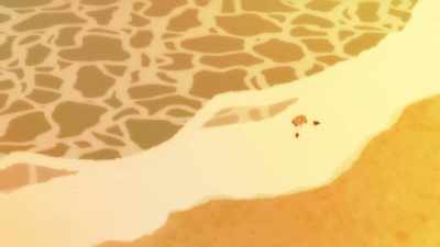 Watching them march on towards
the ocean with such resolve, - Ride Your Wave