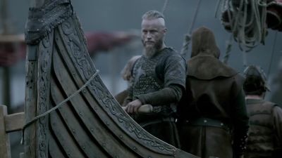 (Water churns) - Vikings
