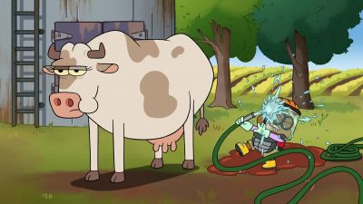 Water in my face! - Big City Greens