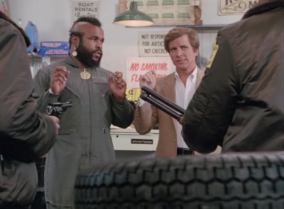 [water running] - The A-Team