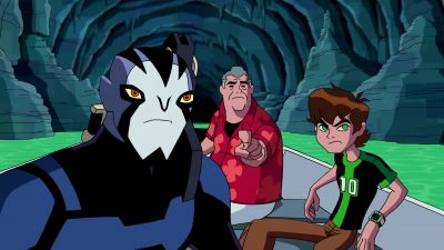 [ WATER RUSHING ]
>> Rook: WHAT'S THAT SOUND? - Ben 10: Omniverse