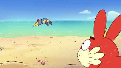 -[water splashes]
-[Lion-O grunting] - ThunderCats Roar