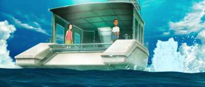 (water splashes) - Children of the Sea