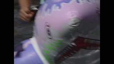 - ( water splashing )
- ( children laughing ) - Spielberg