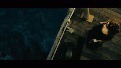...water that cold, like right down there... - Titanic