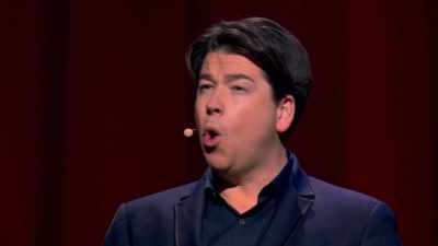 Water that's been drained and flushed
for centuries? - Michael McIntyre: Showman