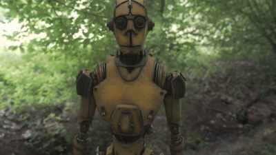 [Water trickling] [Birds chirping] - I Heart Robots