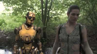 [Water trickling] [Birds chirping] - I Heart Robots