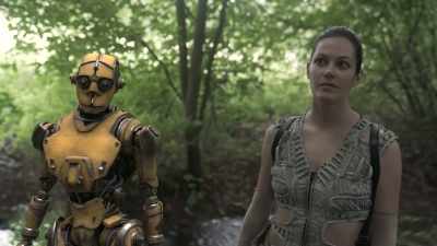 [Water trickling] [Birds chirping] - I Heart Robots