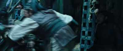 Water will fill up and you'll die.
Don't go down there! - The Pirates: The Last Royal Treasure
