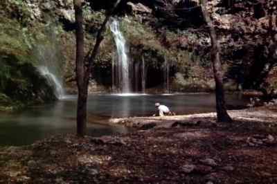[WATERFALL FLOWING] - Where the Red Fern Grows