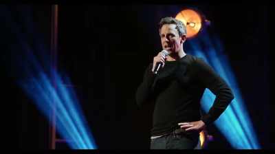 "Watson, I believe the killer
was the coachman." - Seth Meyers: Lobby Baby