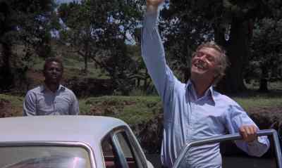 Wave at the police helicopter. - The Wilby Conspiracy