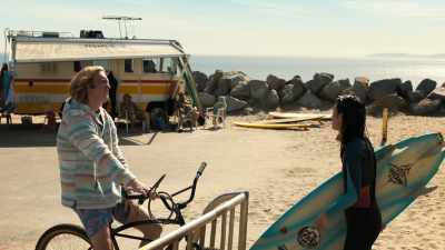 [WAVES CRASH, SEABIRDS CRY] - Lodge 49