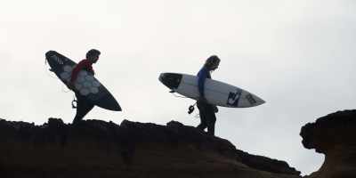 [waves crashing in distance] - Surviving Summer