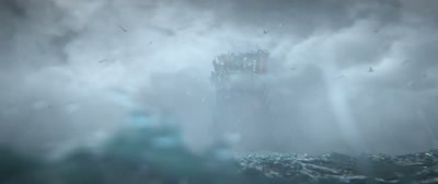 (waves splashing)
(seagulls squawking) - Deep Sea