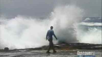 Waves usually
has a regular pattern - Man vs. Wild