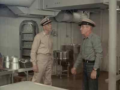 Waxing the deck. Somebody will- - Away All Boats