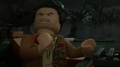 Way to go, Dameron!
Always having to prove how brave you are! - Lego Star Wars Terrifying Tales
