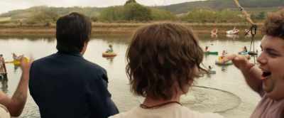 Way to go, Rodney! Can he swim? - Action Point