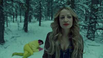 Way to kick a girl
when she's down. - Wynonna Earp: Vengeance