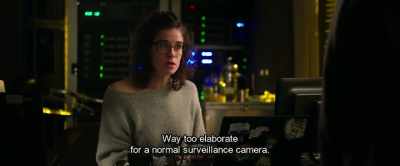 Way too elaborate
for a normal surveillance camera. - Hot Dog