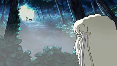 -WAYNE (echoing in distance):
Don't be afraid.
-What? - Bless the Harts