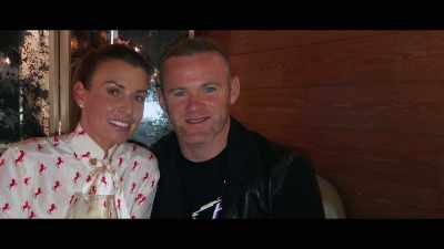 Wayne and I were
just buzzing to get a night out together, - Coleen Rooney: The Real Wagatha Story