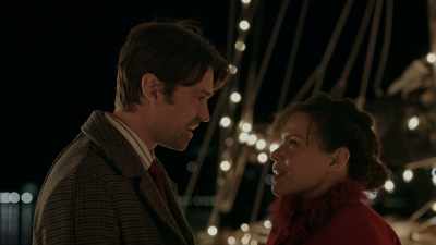 We had a chat,
but I never expected this. - Christmas on Mistletoe Lake