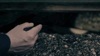 We had a flashlight,
shined in underneath it, - Floribama Murders