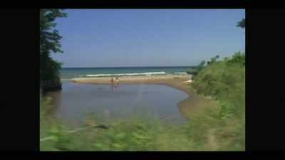 We had a summer cabin
on Lake Michigan, - I'll Be Gone in the Dark