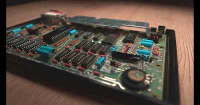 We had a, what we called a little beeper, - The Rubber-Keyed Wonder