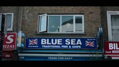 We were above a fish and chips shop
that filled us up every night. - Camden