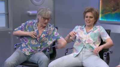 ‫We all did, but god, we were
‫terrified.
‫I think that's why we clung to - SNL50: The Anniversary Special