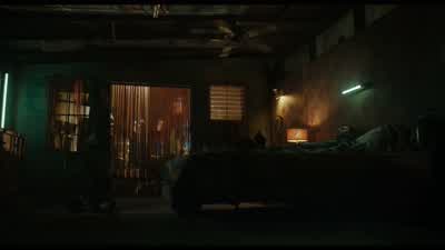 VENOM We all have a past EddieWhat are you you hiding stuff from meVENOM 80 billion light yearsof hive knowledge across universeswould explode your tiny little brainWhat what does that even mean manVENOM Well let me give you a taste thenJust the smallest - Venom: Let There Be Carnage