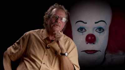 We were all having discussions
about Pennywise's look. - Pennywise: The Story of IT