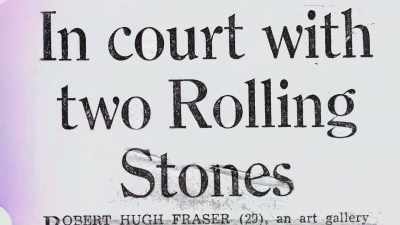 We were all
instructed to be very - Days of Rage: The Rolling Stones' Road to Altamont