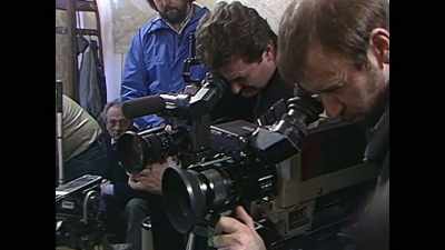 - We were all jampacked
in this tiny little room, - Murder in the Badlands