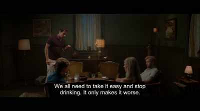 We all need to take it easy and stop
drinking. It only makes it worse. - Lake of Death