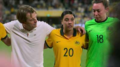 We all put in, from everyone
on the bench to everyone. - Matildas: The World at Our Feet