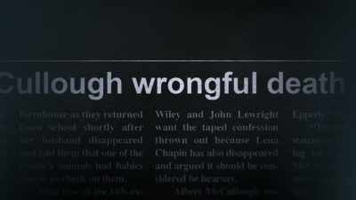 We were alleging wrongful death - Unsolved Mysteries
