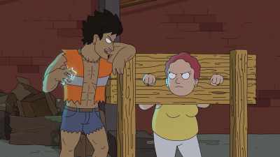 - We already have, baby.
It's time to cook the bear. - Koala Man