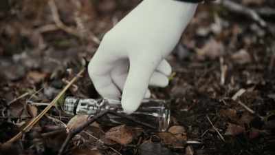 We also found a miniature
orange juice bottle and Regent - World's Most Evil Killers