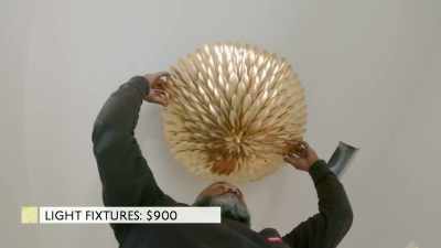 We also installed unique
light fixtures
throughout the house, - Why the Heck Did I Buy This House?