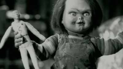 -We also had to build
a Dr. Death voodoo doll, - Doc of Chucky