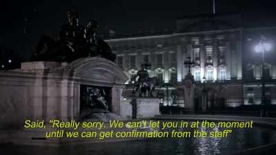 We apologized to the young lady
and said, "Really sorry, - Prince Andrew: Banished