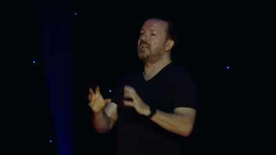 We are 98.6% genetically identical
to a chimpanzee. - Ricky Gervais: Humanity