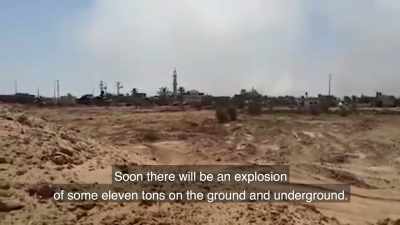 We are about to detonate, - Killing Gaza