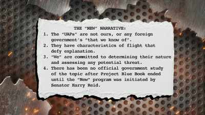 We are committed to
determining their nature - Accidental Truth: UFO Revelations