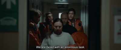 We are faced with an enormous task. - The Burning Sea